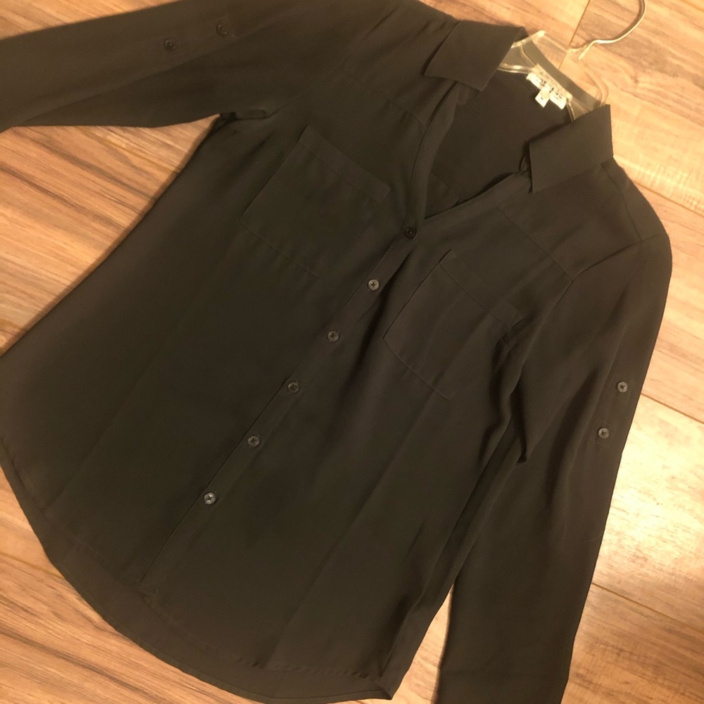 Express silk blouse